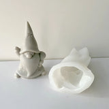 Santa Claus Candle Silicone Mold for Home Decoration DIY Craft