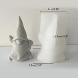 Santa Claus Candle Silicone Mold for Home Decoration DIY Craft