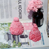 Xmas Tree Heart Candle Silicone Mold for Home Decoration