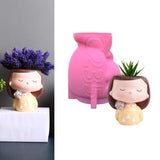 Resin Mold for DIY Candle Holder and Flower Pot