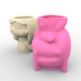 Resin Mold for DIY Candle Holder and Flower Pot