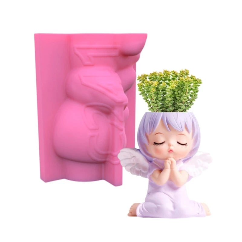 Resin Flower Pot Silicone Mold for DIY Storage Box