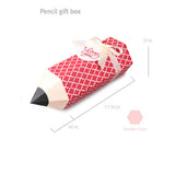 10pcs Candy Box Pencil Shape Cartoon Chocolate Gift Boxes