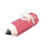 10pcs Candy Box Pencil Shape Cartoon Chocolate Gift Boxes