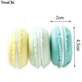 Candy Macaron Jewelry Storage Case Mini Earrings Ring Necklace Organize Box