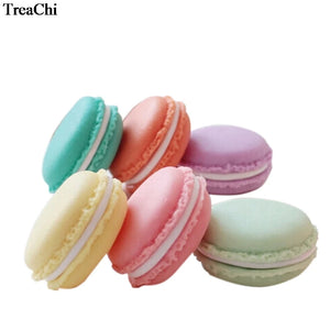 Candy Macaron Jewelry Storage Case Mini Earrings Ring Necklace Organize Box