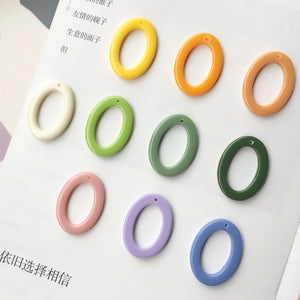 Resin Ring DIY Hand Jewelry Earrings and Earrings Accessories