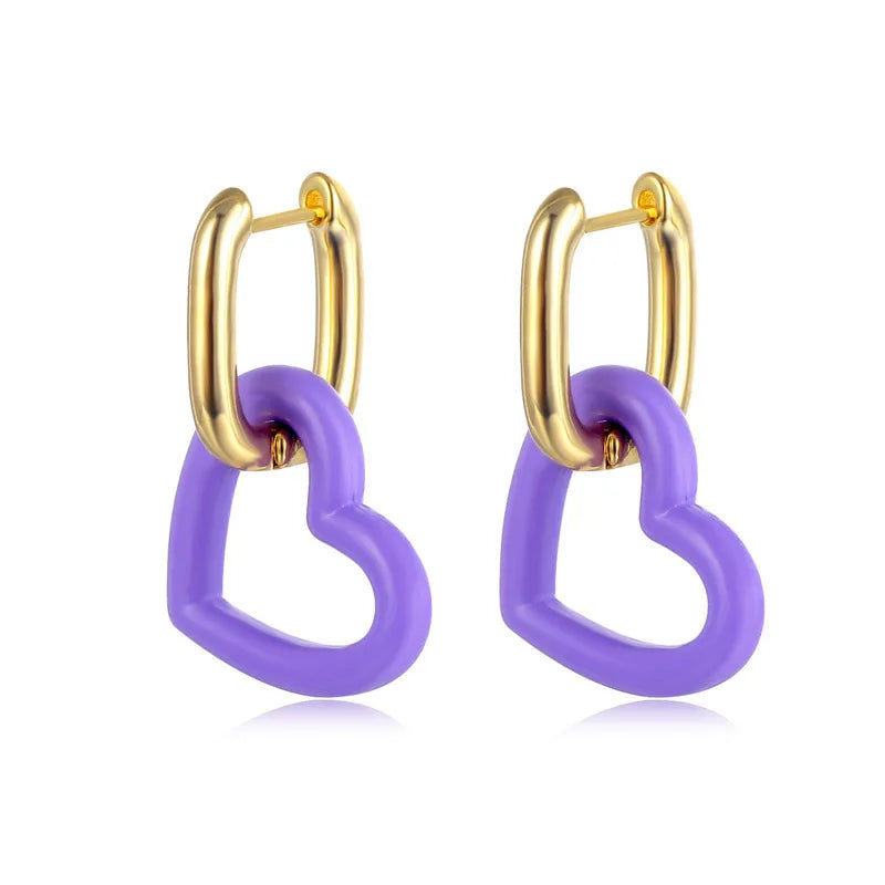Heart Shaped Earrings for Women - Wedding Jewelry