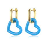 Heart Shaped Earrings for Women - Wedding Jewelry