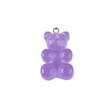 Jelly Bear Resin Pendants DIY Ornament Ear Stud Accessories