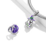 Purple Hat Dangle Charm for Women Bracelet Necklace