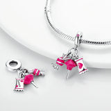 Candy Pendant Charm 925 Sterling Silver Women Jewelry