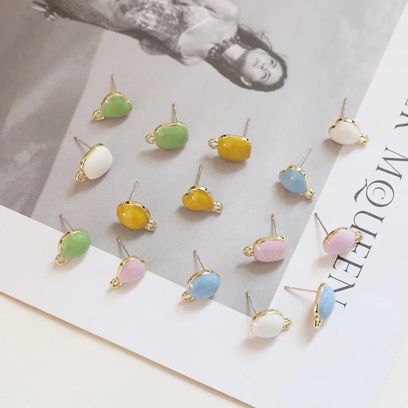 Colorful Love Mini Earring Accessory