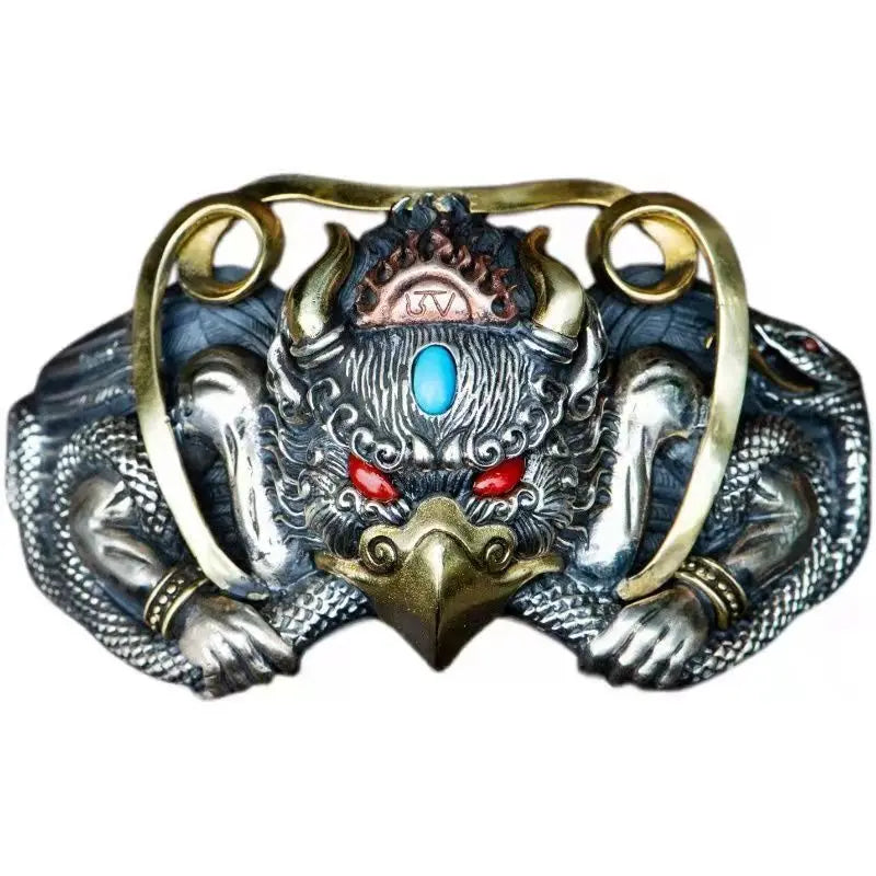Cangji Silver Bracelet Dapeng Bird Retro Bracelet
