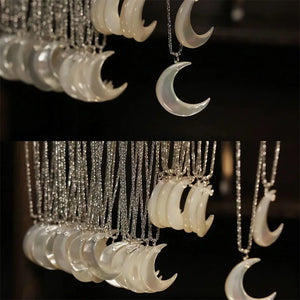 Canglan Jue Bone Lan Moon Fritillaria Necklace Female Moonlight Necklace