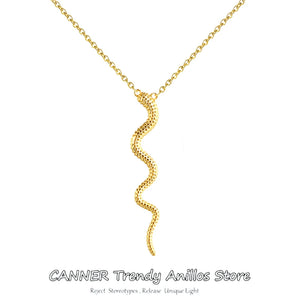 925 Silver Choker Necklace Punk Snake Stackable Chain Necklaces