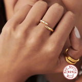 925 Sterling Silver Snake Resizable Ring Adjustable Animal Women Charm Rings