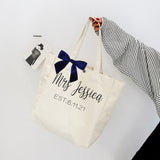 Customizable Text Women's Canvas Shoulder Bags