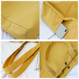 Customizable Text Women's Canvas Shoulder Bags