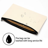 Canvas Zip Bag Canvas Pencil Bag Canvas Cosmetic Bag DIY Craft Bag