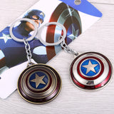 Captain Key Chain Shield Key Holder Rings Chaveiro Car Keycha