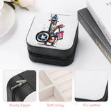 Captain M urica Jewelry Storage Box with Mirror