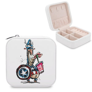 Captain M urica Jewelry Storage Box with Mirror