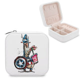 Captain M urica Jewelry Storage Box with Mirror
