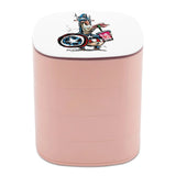 Captain M urica Jewelry Storage Box with Mirror