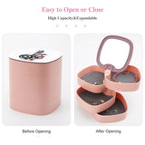Captain M urica Jewelry Storage Box with Mirror