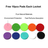 Car Air Freshener Perfume Clip Stainless Steel Aromatherapy Locket Vent Clip