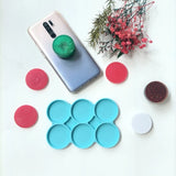Car Coaster Resin Mold Round Silicone Mould Glossy DIY Epoxy
