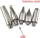 Car Dent Repair Hooks Stainless Steel Push Rods Crowbar Kit