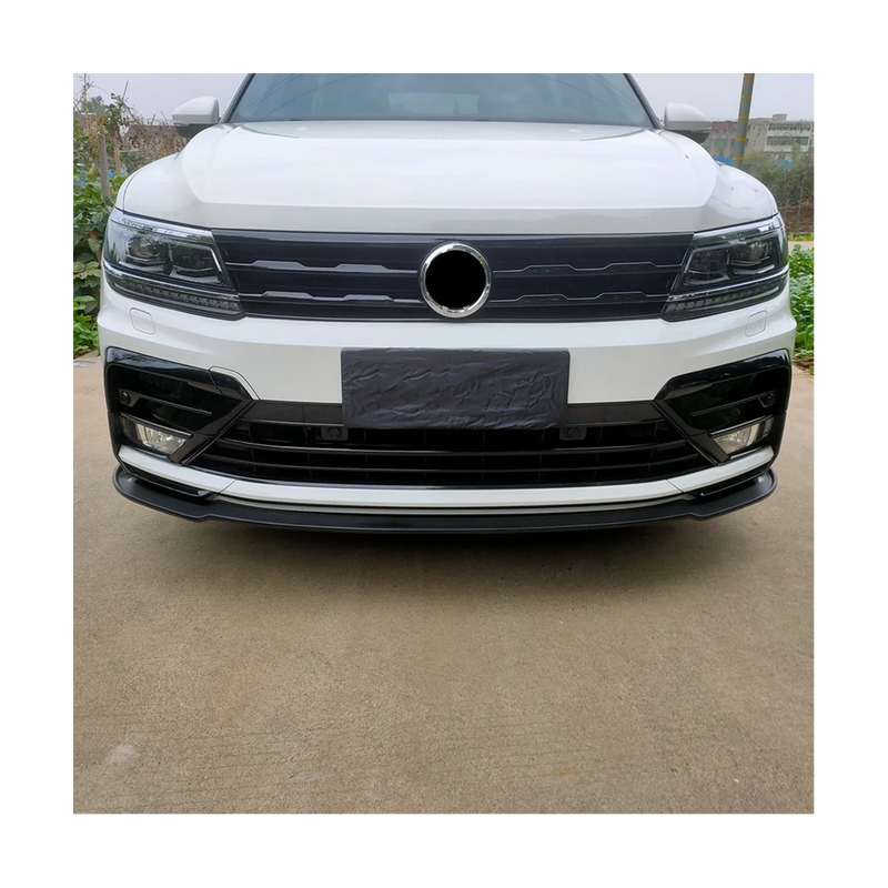 Car Glossy Moulding Strips for 2017-2021 Front Center Grille Fog Light Cover