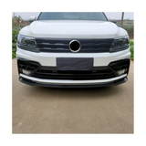 Car Glossy Moulding Strips for 2017-2021 Front Center Grille Fog Light Cover
