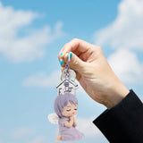Angel Keychain Car Key Chain Fob Bag Handbag Decor Accessories