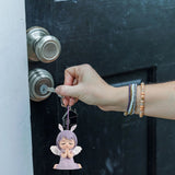 Angel Keychain Car Key Chain Fob Bag Handbag Decor Accessories