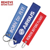 Motorcycle Key Chain Mixed Styles Launch Keychain Scooters Luggage Tag Embroider