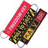 Motorcycle Key Chain Mixed Styles Launch Keychain Scooters Luggage Tag Embroider