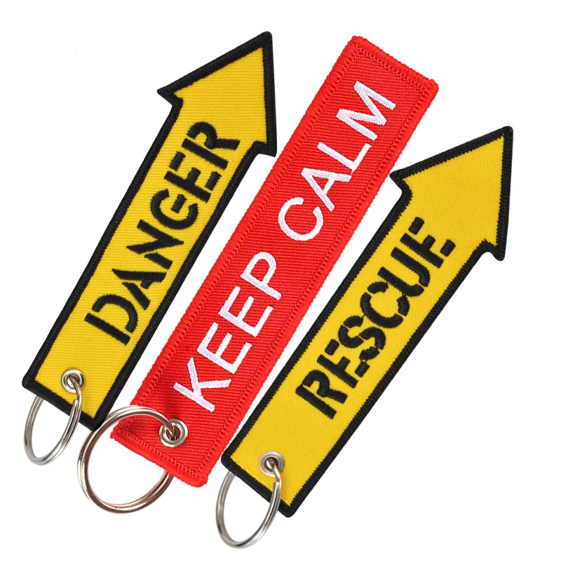Motorcycle Key Chain Mixed Styles Launch Keychain Scooters Luggage Tag Embroider