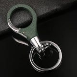 Couple Key Chain Stainless Steel Double Ring Gift