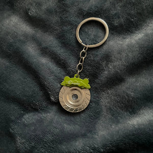 Colorful Metal Wheel Brake Disc Key Ring Holder
