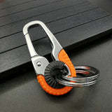 Stainless Steel Carabiner Keychain for Men Outdoor Camping