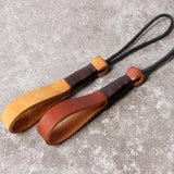Carabiner Cowhide Key Chain Climbing Hook Key Chain Rings Gift