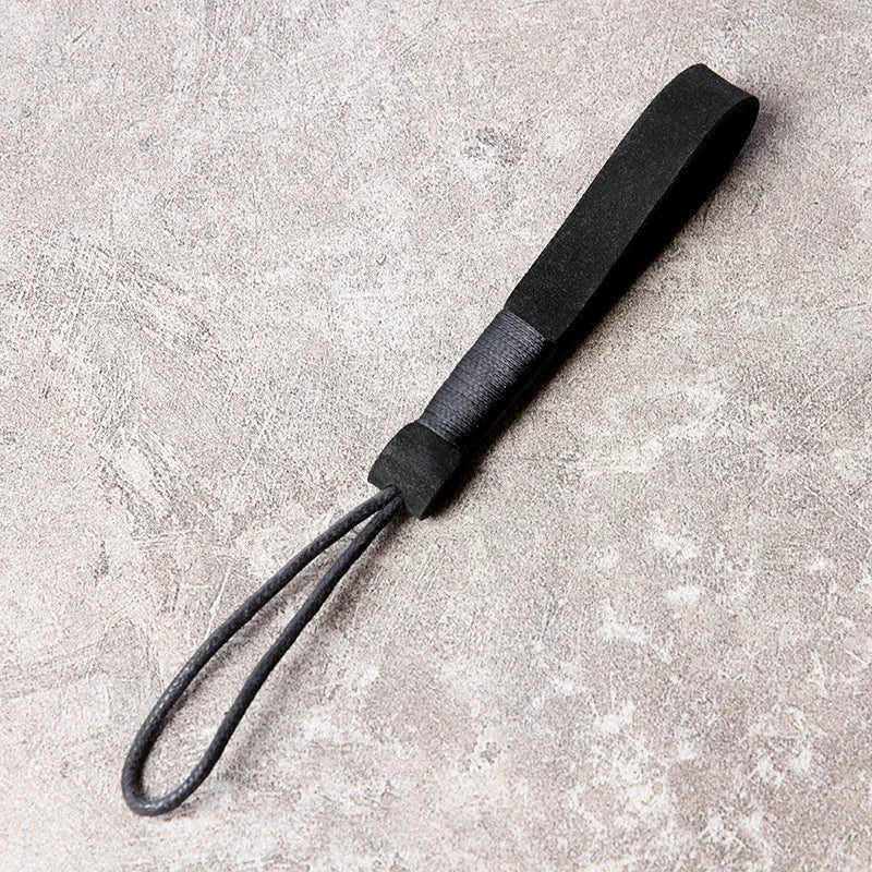 Carabiner Cowhide Key Chain Climbing Hook Key Chain Rings Gift