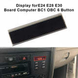 Car LCD Display 6 Button Computer on Board Display for E28 E30 OBC