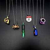 JDM Culture Car Pendant Rearview Mirror Key Chain for Men