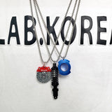 JDM Culture Car Pendant Rearview Mirror Key Chain for Men