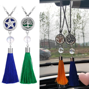 Car Perfume Diffuser Starfish Tassel Pendant Hanging Ornaments