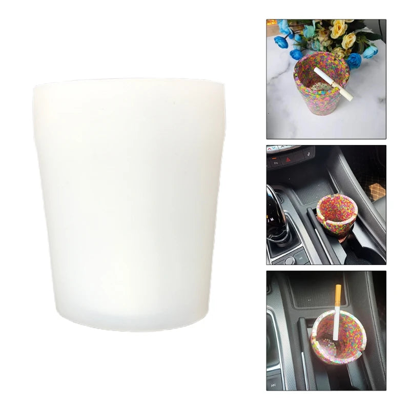 Car Shape Ashtray Silicone Mold Epoxy Resin Casting DIY Craft
